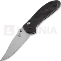 Benchmade Griptilian fällkniv, stud, svart, tandad