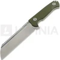 Andre de Villiers Saw Butcher OD Green kniv