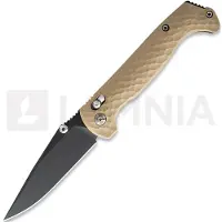 Toor Dropwing fällkniv, Coyote Tan G-10, Black Gun-Kote