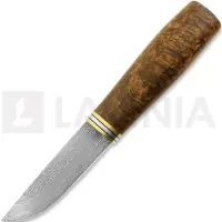 Toni Kilpinen Damastiveitsi kniv, Hiiliteräs