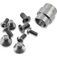 Flytanium Full Titanium Hardware Kit for Spyderco Manix 2 - Satin