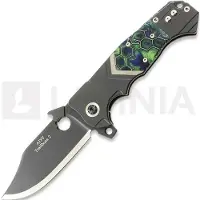 Andre de Villiers Trailboss Regrind & Wave Tab fällkniv, Voodoo Resin
