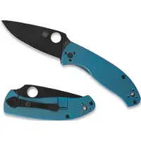 Spyderco Tenacious R.I.L. Titanium Blue