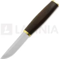 Ismo Kauppinen Bushcraft knife kniv, curly, dark