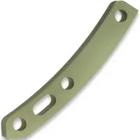 Hinderer 3.5 XM-18 Titanium Backspacer, Battle Green