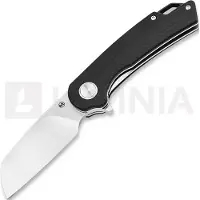 Magnum Cliff Wharn 01BM0002, Satin 440B, Black G10, pocket knife