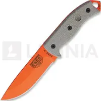 ESEE Model 5, orange/OD green, black kydex sheath