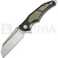 Artisan Cutlery Apache Linerlock D2 fällkniv, black/green