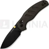 Kizer Cutlery C01C 2.9 CD Nitro-V fällkniv, Black Richlite, PVD
