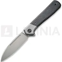 We Knife Soothsayer Carbon fällkniv, beadblasted
