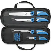 Camillus Cuda 6pc Knife/Sharpener Set