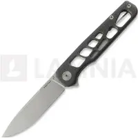 Tactile Knife Rockwall Flipper V2 Skeletonized - Stonewash - Titanium fällkniv, svart