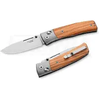 Lionsteel NiNi - Ti Bolster - Olive Wood fällkniv