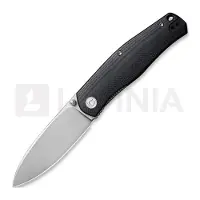 CIVIVI Sokoke C22007-1, Black G10 handle, 14C28N pocket knife, Ray Laconico design