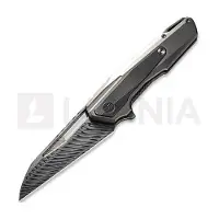 We Knife Falcaria Framelock Damasteel