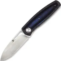 Kansept Knives Mato Twill CF/Blue and Black G-10 fällkniv