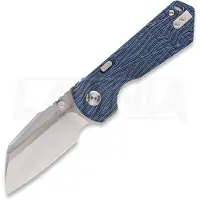 Vosteed Hedgehog - Satin & Brushed - GT-Mascus fällkniv, Black & Blue