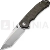 CIVIVI Brazen C2023F Tanto, Green Coarse Micarta pocket knife
