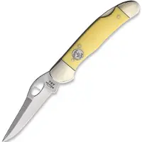 Bear & Son Lockback Yellow Delrin