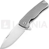Lionsteel ROK Titanium fällkniv, grå