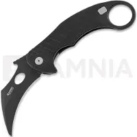 Lionsteel L.E.One Chemical Black fällkniv, svart