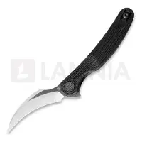 Cavol Mantis C09 Black Grooved Titanium fällkniv