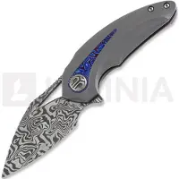 Bestech Nuke fällkniv, Damasteel