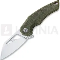 Fox Edge Atrax Micarta fällkniv, olivgrön