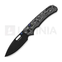 Kizer Cutlery Outposter Nitro-V fällkniv, Black Vortex Micarta, Black PVD