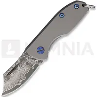 BucknBear Mini EDC fällkniv, damascus