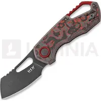 MKM Knives Isonzo Cleaver BW fällkniv, Lava Flow CF