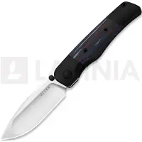 Kizer Cutlery Coywolf S45VN fällkniv, Black Ti & Multicolor Reconstituted Wood, Satin