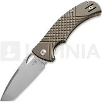 MKM Knives Ciras - Stonewash - G10 fällkniv, olivgrön