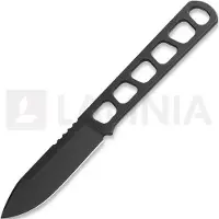 Böker Germany Manufaktur BFF Packlite Allblack 120752, fixed knife, Lucas Burnley design