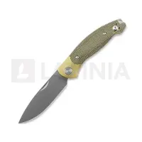 GiantMouse ACE Farley V2 Slipjoint fällkniv, green micarta