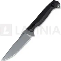 Toor Krypteia S kniv, Black G-10, Gray Gun-Kote