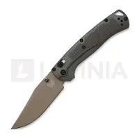 Benchmade Taggedout Elmax Tan Cerakote fällkniv, deep olive grivory