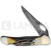 Bear & Son Lockback India Stag Bone fällkniv