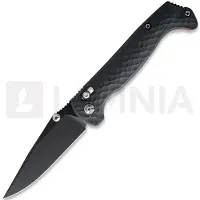 Toor Dropwing fällkniv, Shadow Black G-10, Black Gun-Kote