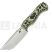 Work Tuff Gear Nomad Bushcrafter K329 kniv, saber, rugged finish, zombie green G10