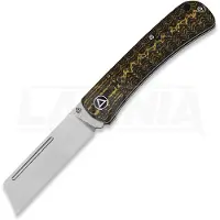 QSP Knife Hedgehog Slip Joint Golden CF fällkniv