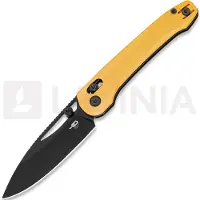 Bestech Cobber - Black PVD - G10 fällkniv, gul