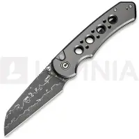 CIVIVI Pragma Prime Damascus fällkniv, Gray Aluminum