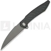 We Knife Fluxor WE23071-3 Graywashed M390, Tiger Stripe Flamed Titanium, pocket knife
