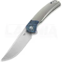 Bestech Supernova - Satin - Titanium + Zirconium Timascus fällkniv