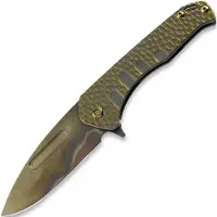 Medford Preatorian Slim Flipper S35VN Vulcan DP "Cobblestone" fällkniv