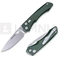Real Steel Griffin Pro Button Lock Grn Mi