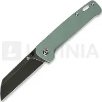 QSP Knife Penguin fällkniv, green titanium
