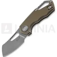 MKM-Maniago Knife Makers Isonzo M390 Cleaver fällkniv, bronze anodized titanium