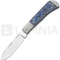 Kizer Cutlery Trestle D Nitro-V fällkniv, Gray Aluminum & Vortex Micarta, Satin